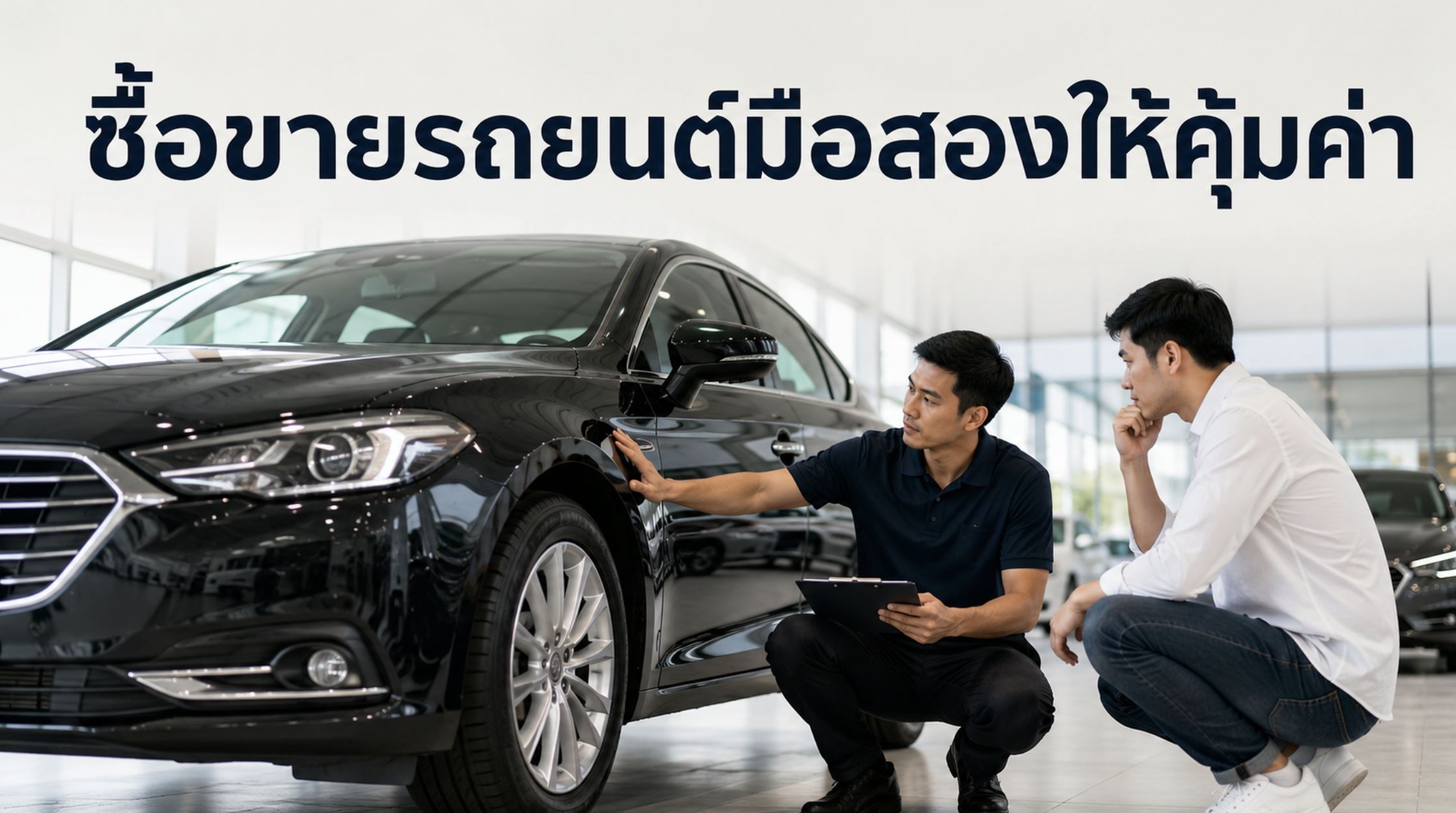 ซื้อขายรถยนต์มือสองให้คุ้มค่า พร้อมวิธีเลือกและตรวจสอบก่อนตัดสินใจ
